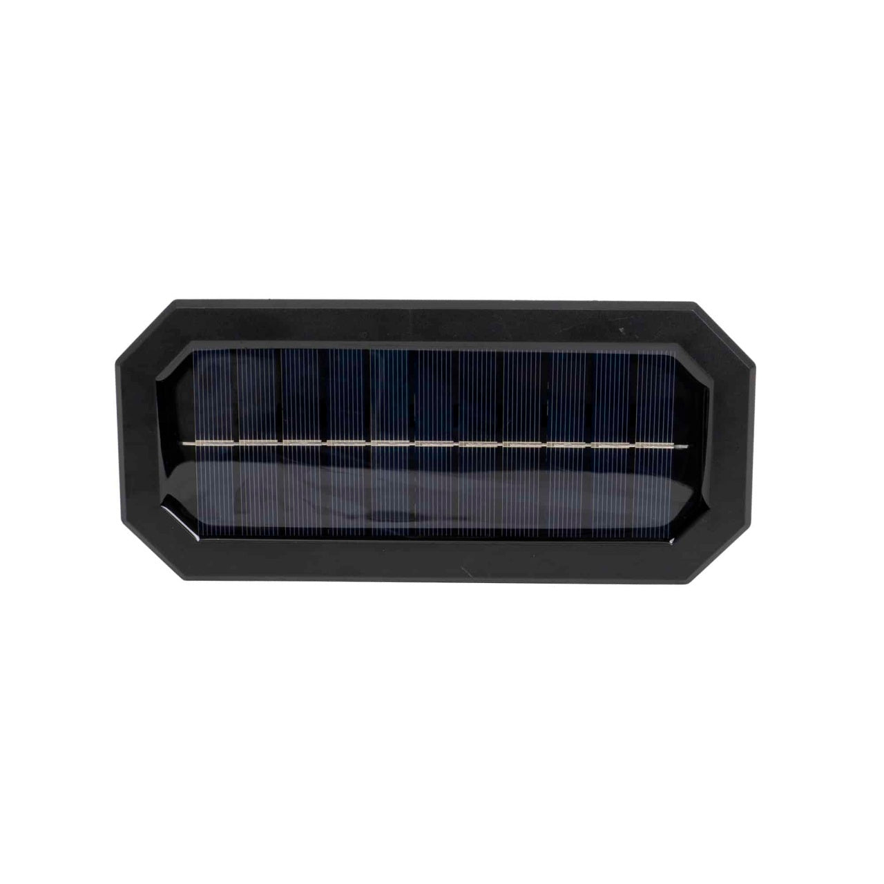 Lampa de perete solara cu 8 LED-uri si 2 culori de lumina, dimensiuni compacte