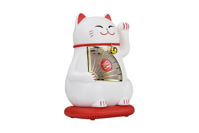 Lampă de țânțari cu aspirație, in forma de pisica, silențioasă, incarcare USB, din ABS, ultraviolete, alb