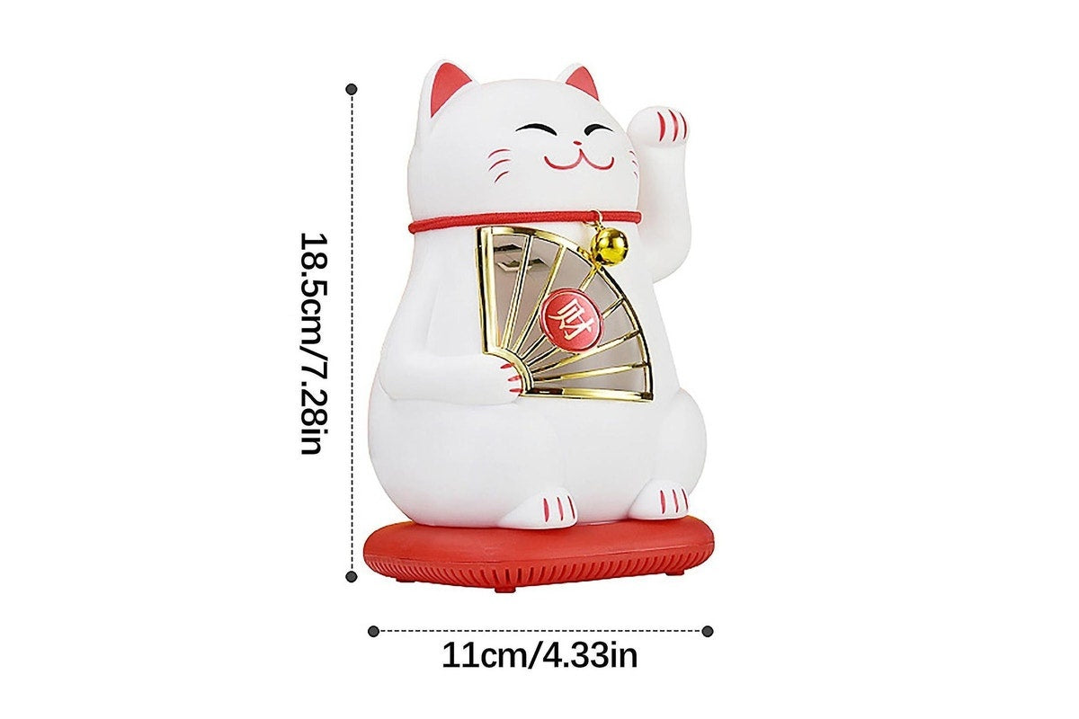 Lampă de țânțari cu aspirație, in forma de pisica, silențioasă, incarcare USB, din ABS, ultraviolete, alb