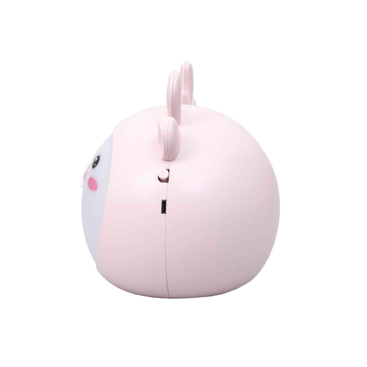 Lampa de veghe copii, 3 tipuri lumina, 4.2W, touch, USB, model ren roz
