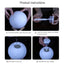 Lampa de veghe cu umidificator de aromaterapie, Luna iNOV Moon 3D, 880 ml, 13 cm, lumina 3 culori + stand lemn