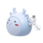 Lampa de veghe pentru copii, 3 tipuri lumina, putere 4.2W, touch, USB, model ren bleu