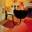 Lampa decorativa cu flacara FOXMAG24 cu proiectie halogen ce imita flacara, prindere pe perete