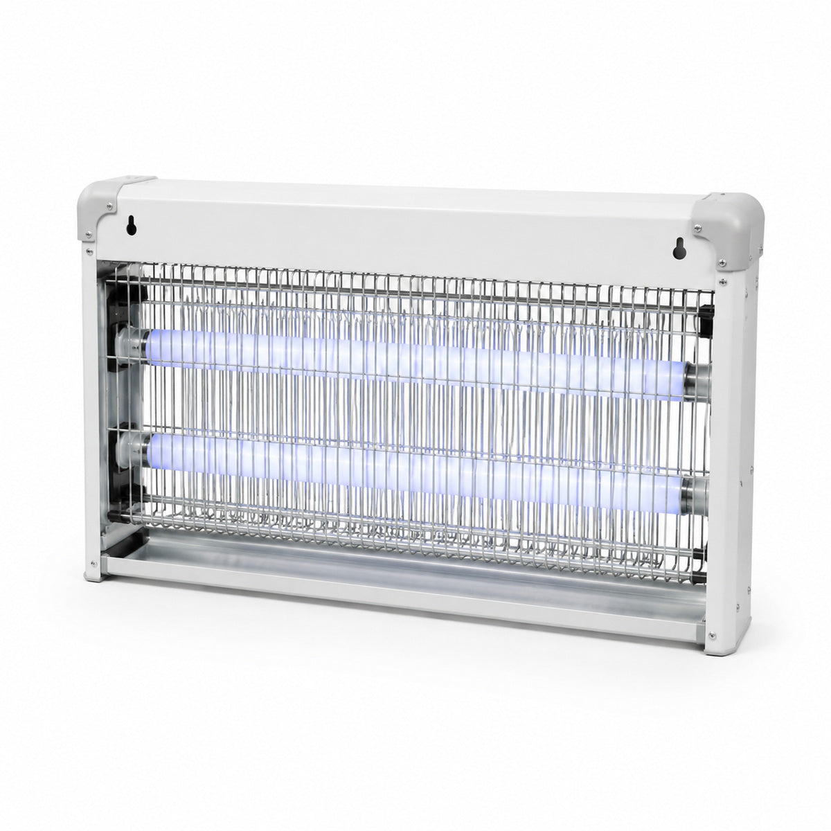 Lampă Electrică Anti-Insecte cu Grilă UV, Alb – imagine principală
