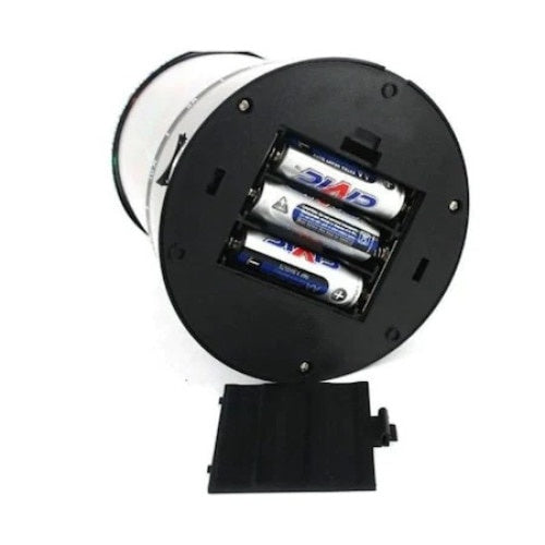 Lampa FOXMAG24 Proiector de Stele cu Alimentare 3 Baterii 1.5 V, Iluminare LED Multicolore, Compact, Negru