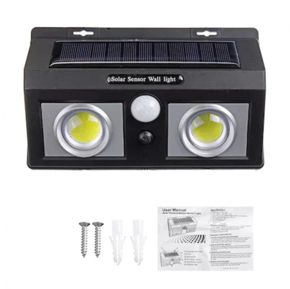 Lampa Led Cob FOXMAG24® BL-807, Incarcare Solara si senzor de miscare