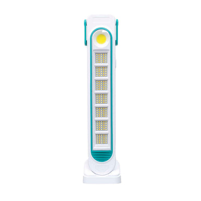 Lampa LED cu 6 moduri de intensitate, incarcare solara si USB, putere 200W, IP44