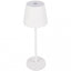Lampa LED de masa, tocuh control, diametru 11cm, inaltime 36 cm, cu 3 intensitati de lumina, cap detasabil, alb