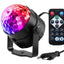 Lampă LED ritmică, cu telecomandă, RGB, 3W, Glob disco