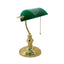 Lampa pentru birou cu dulie E27, max 60W, culoare verde-auriu