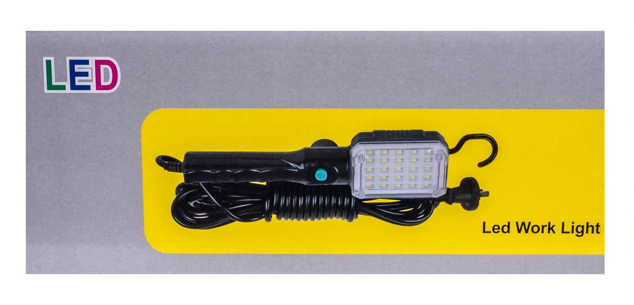 Lampa portabila cu LED, 25 LED, cablu 5m, lumina rece, 220 lm