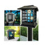 Lampa solara anti-insecte, cu bare de siguranta, buton on/off, cu montare prin agatare sau de sine statator, negru