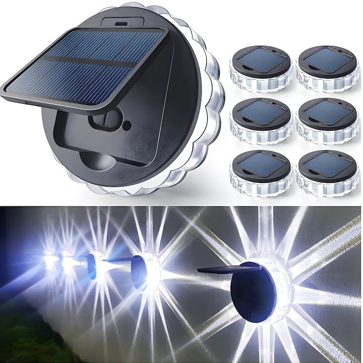 Lampa solara, cu panou reglabil, prindere de perete, rezistenta la apa, cu 3 moduri de iluminare, negru