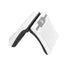 Lampa solara de perete 20W cu senzor de miscare, culoare alba