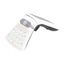 Lampa solara de perete 20W cu senzor de miscare, design conic alb