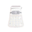 Lampa solara de perete 20W cu senzor de miscare, design conic alb