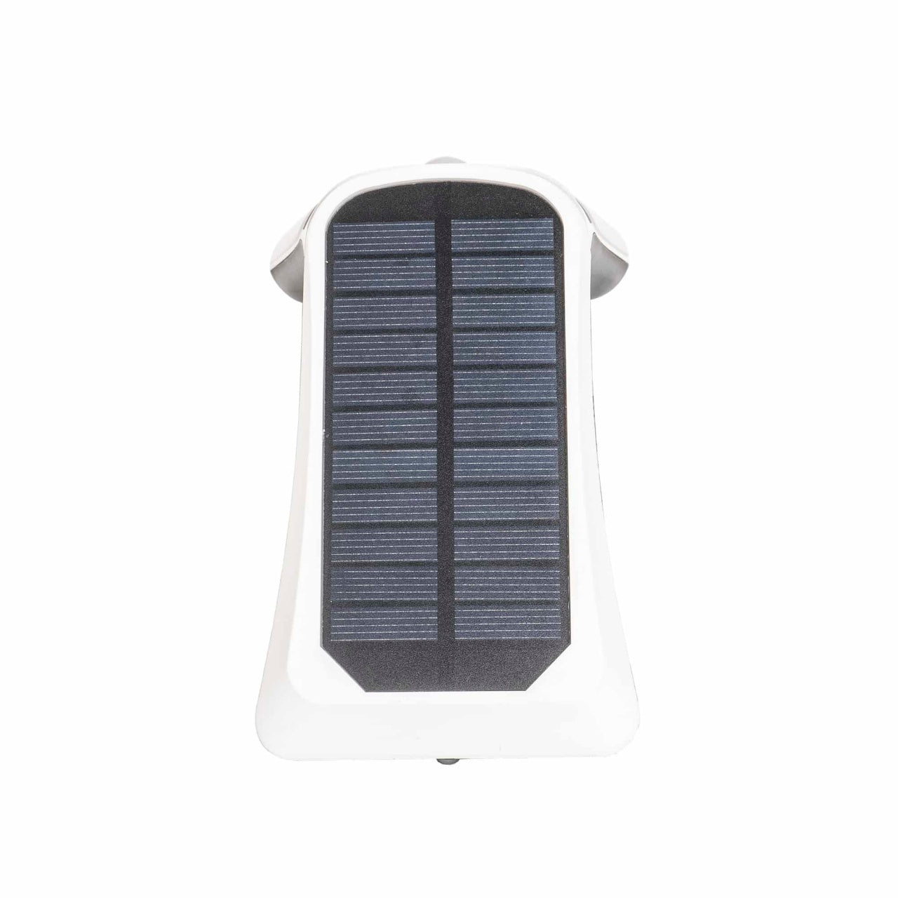 Lampa solara de perete 20W cu senzor de miscare, design conic alb