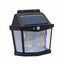 Lampa solara de perete cu 2 becuri LED, senzor miscare si 3 moduri de iluminare