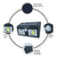 Lampa solara de perete cu 2 LED-uri COB, CL-5066A