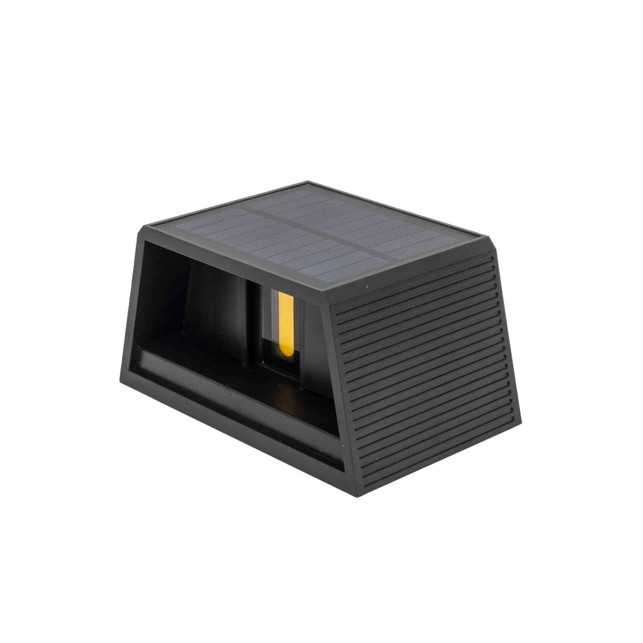 Lampa solara de perete cu bec LED, putere 5.5W, dimensiuni compacte