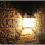 Lampa solara de perete, cu senzor de miscare, puterea becului 3W, iluminare LED, autonomie 6-12 ore, negru
