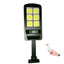 Lampa solara de perete FOXMAG24, 120 x LED, Senzor de miscare, telecomanda inclusa
