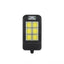 Lampa solara FOXMAG24 cu inductie, LED COB, 1.5W, telecomanda, negru