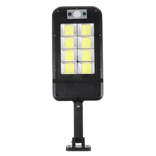 Lampa solara FOXMAG24, cu telecomanda, 160 LED-uri, corp de iluminat exterior, cu incarcare solara, senzor de miscare/lumina