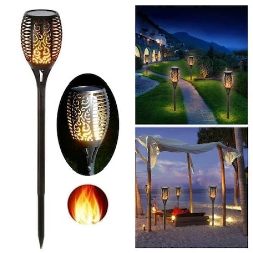 Lampa Solara FOXMAG24 de Exterior, Tip Torta, Senzor de Lumina, IP65, 600 mAh, Buton ON/OFF, Moderna, Negru