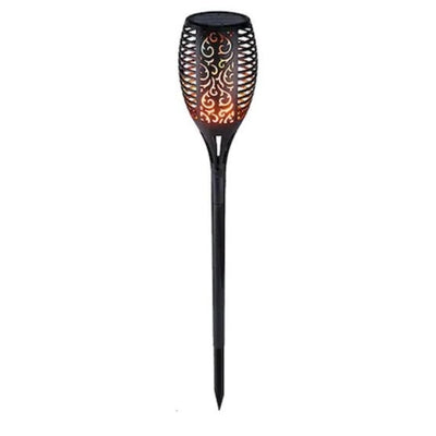 Lampa Solara FOXMAG24, in Forma de Torta, pentru Gradina, Balcon, Neagra
