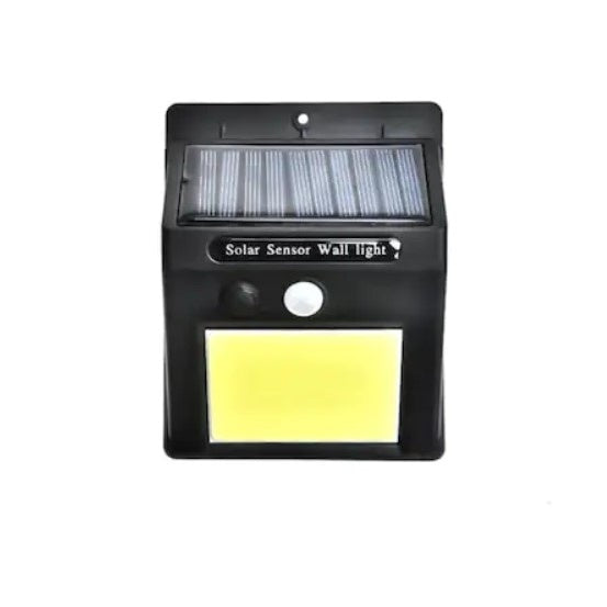 Lampa solara FOXMAG24, senzor de miscare, 40 leduri, 0.2 W, negru