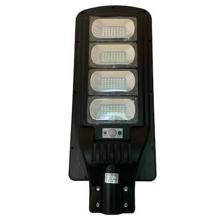 Lampa solara pentru iluminat stradal 1198 lm, 6400K, IP65, cu telecomanda si senzor de miscare