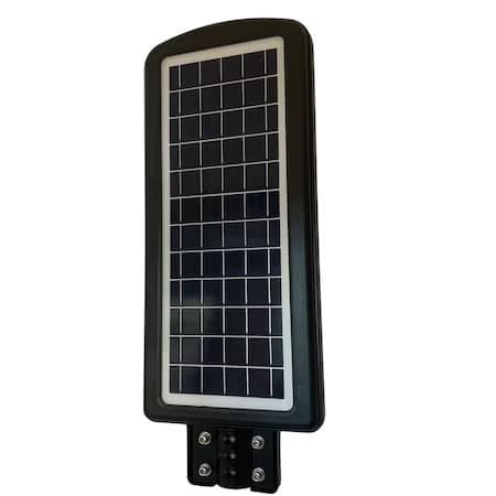 Lampa solara pentru iluminat stradal 1198 lm, 6400K, IP65, cu telecomanda si senzor de miscare