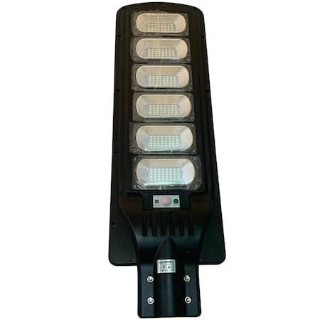 Lampa solara pentru iluminat stradal, 1567 lm, 6400K, IP65, cu telecomanda si senzor miscare