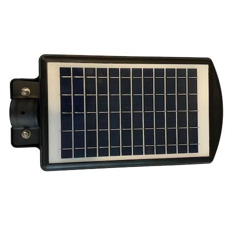 Lampa solara stradala 100W, 984 lm, 6400K, IP65, cu telecomanda si senzor miscare