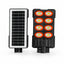 Lampă Stradală Solară cu 9 Module LED și Panou Separat, Negru – imagine principală