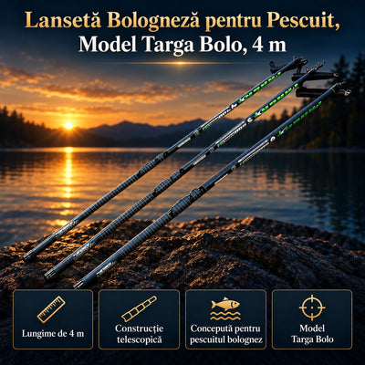 Lansetă Bologneză pentru Pescuit, Model Targa Bolo, 4 m – imagine principală promoțională