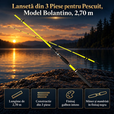 Lansetă pentru Pescuit, Model Bolantino Plus, 2,70 m