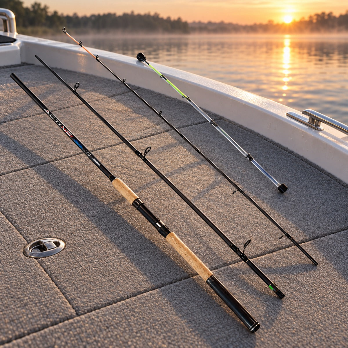 Lansetă Feeder pentru Pescuit, Model Active Feeder, 3,30 m – imagine comercială în ambient