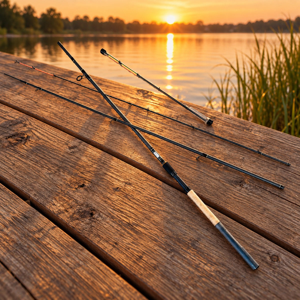 Lansetă Feeder pentru Pescuit, Model Dexter, 3,60 m, 120 g – imagine comercială în ambient
