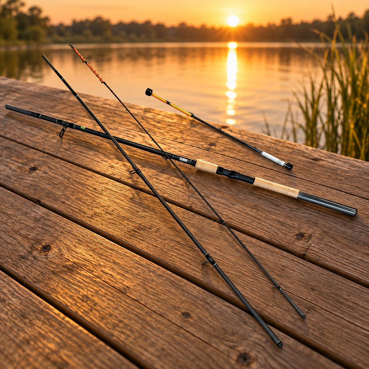 Lansetă Feeder pentru Pescuit, Model Dexter, 3,60 m, 180 g – imagine comercială în ambient