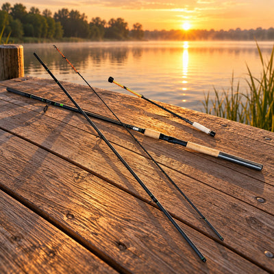 Lansetă Feeder pentru Pescuit, Model Harrier, 3,30 m, 150 g – imagine comercială în ambient
