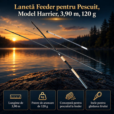 Lansetă Feeder pentru Pescuit, Model Harrier, 3,90 m, 120 g – imagine principală promoțională