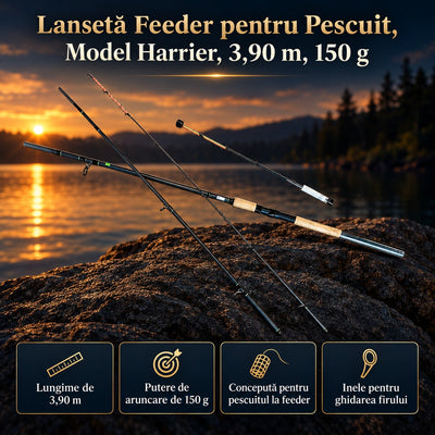 Lansetă Feeder pentru Pescuit, Model Harrier, 3,90 m, 150 g – imagine principală promoțională