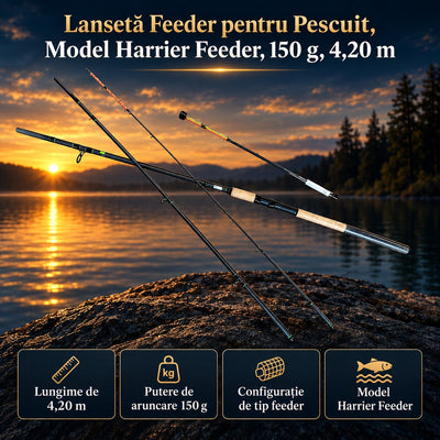 Lansetă Feeder pentru Pescuit, Model Harrier Feeder, 150 g, 4,20 m – imagine principală promoțională