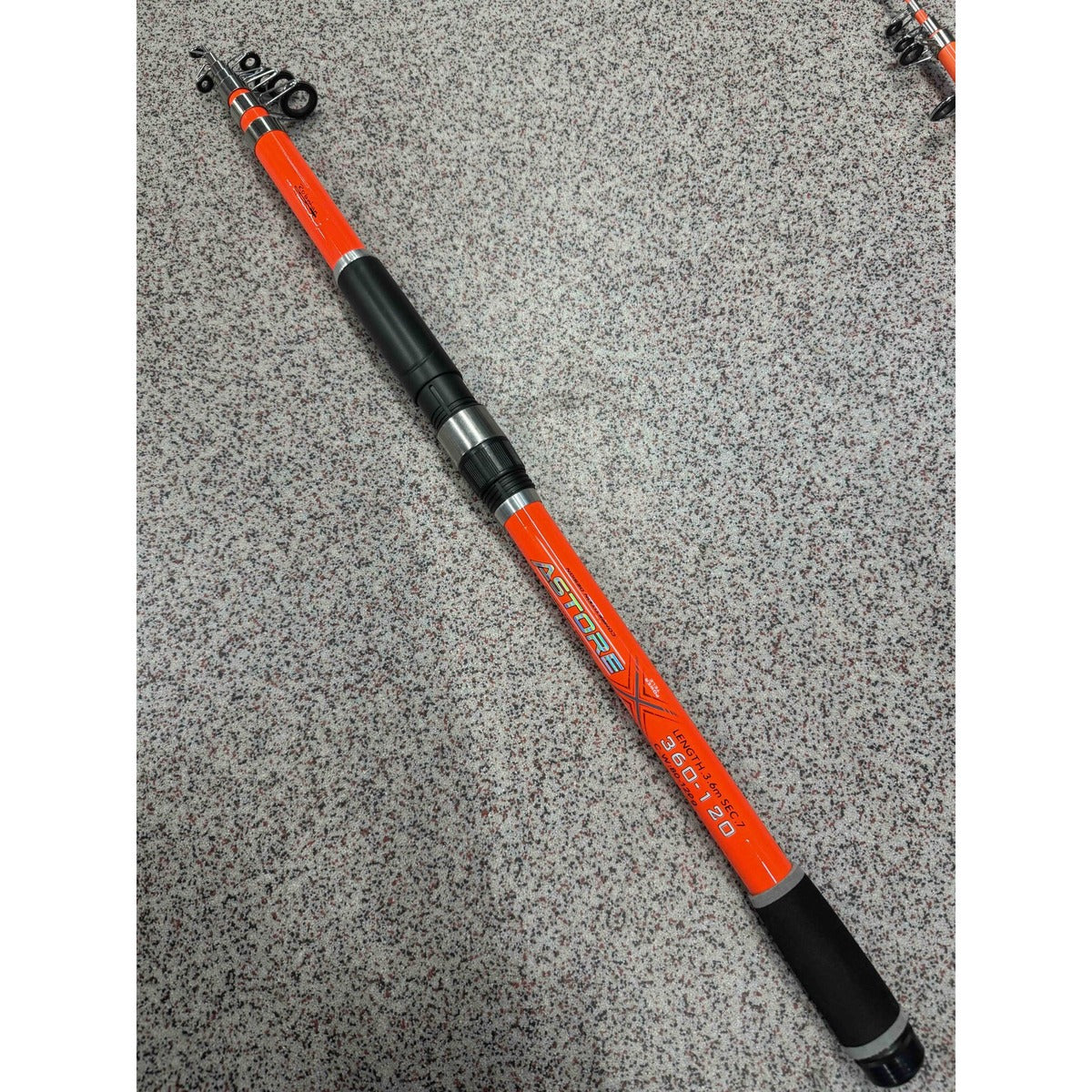 Lansetă Telescopică pentru Pescuit, 3,60 m – imagine originală de catalog