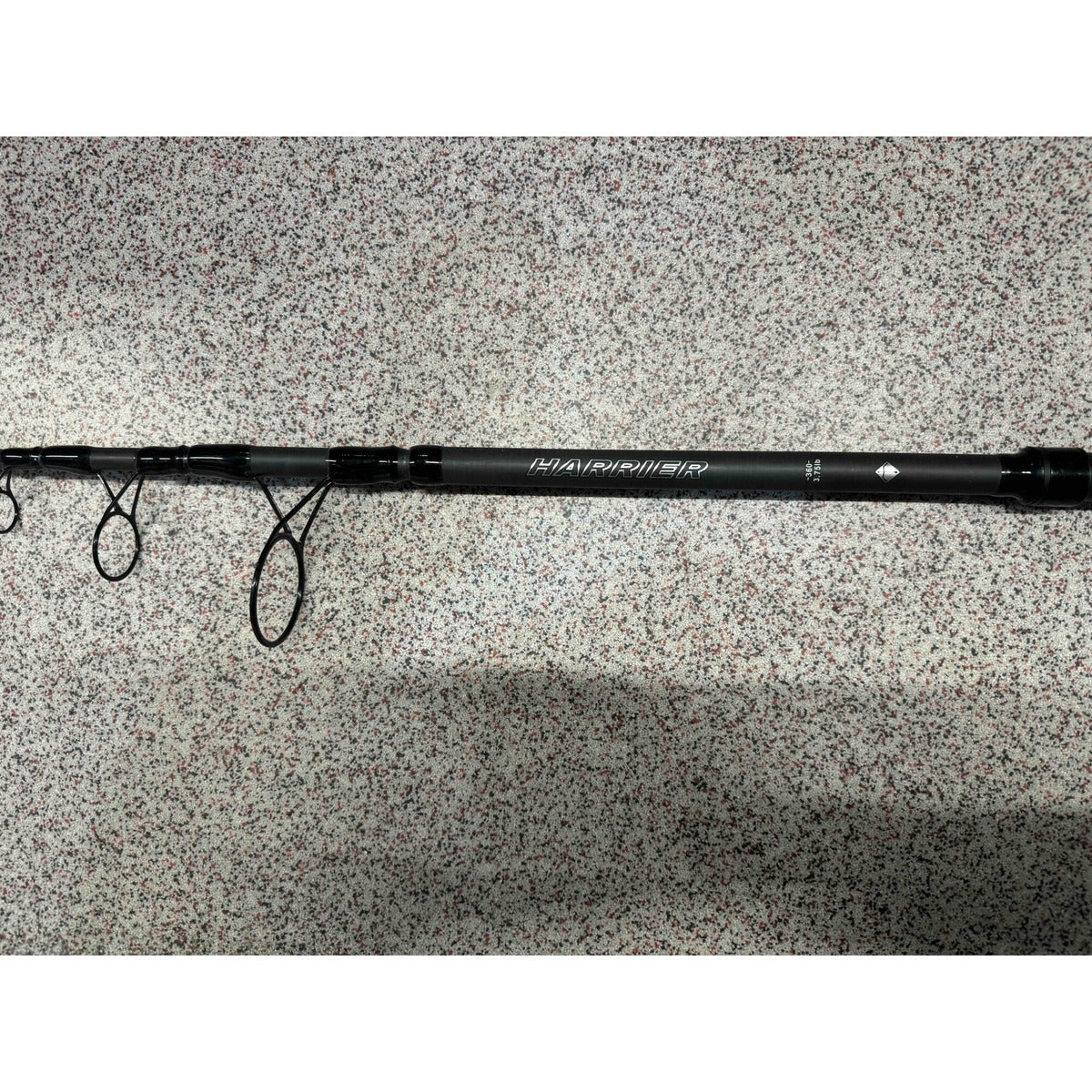 Lansetă Telescopică pentru Pescuit, Model Harrier, 3,90 m – imagine originală de catalog