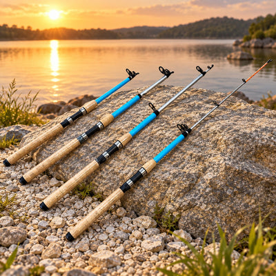 Lansetă Telescopică pentru Pescuit, Model Targa Telescopic, 3,00 m – imagine comercială în ambient