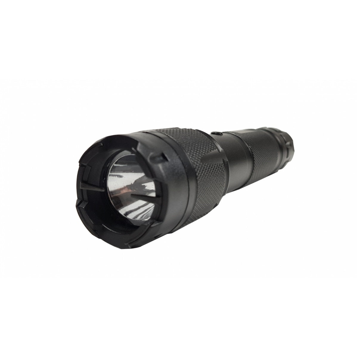 Lanterna cu electrosoc pentru autoaparare, iZowe, model 1102, metalica