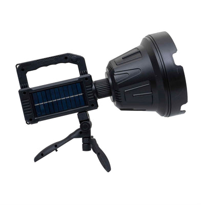 Lanterna cu incarcare solara, 6 moduri iluminat, USB si trepied, portabila LED